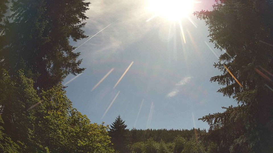Pacific Northwest skyline timelapse frame from Jun 24th, 2026 at 3:45 PM