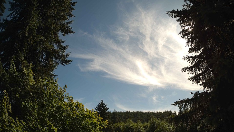Pacific Northwest skyline timelapse frame from Jun 24th, 2026 at 5:00 PM