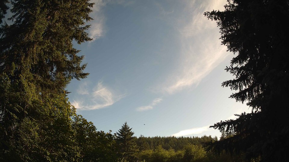 Pacific Northwest skyline timelapse frame from Jun 24th, 2026 at 6:45 PM