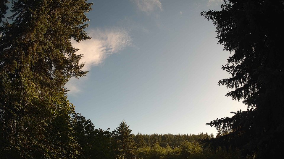 Pacific Northwest skyline timelapse frame from Jun 24th, 2026 at 7:00 PM