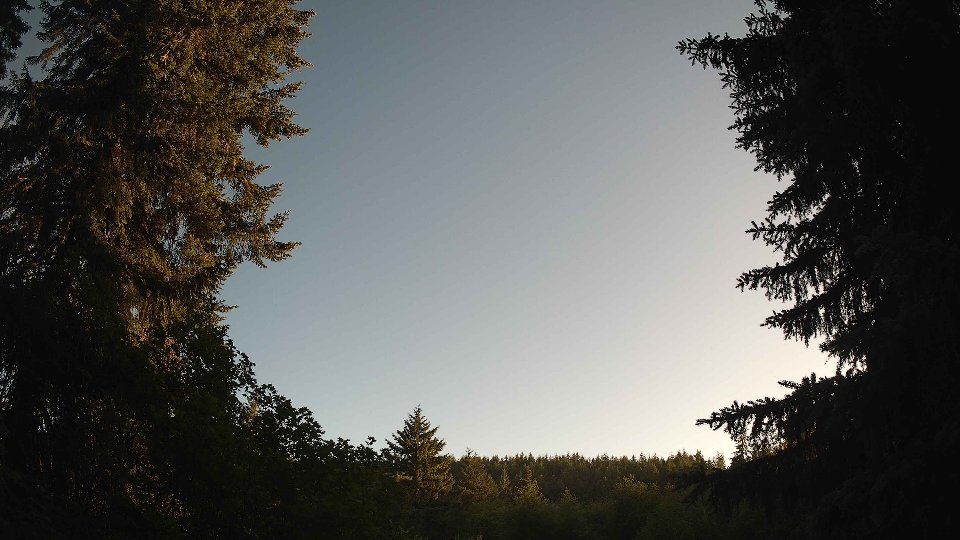 Pacific Northwest skyline timelapse frame from Jun 24th, 2026 at 7:45 PM