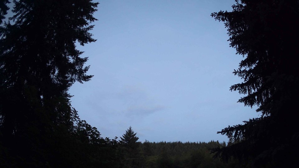 Pacific Northwest skyline timelapse frame from Jun 24th, 2026 at 5:00 AM