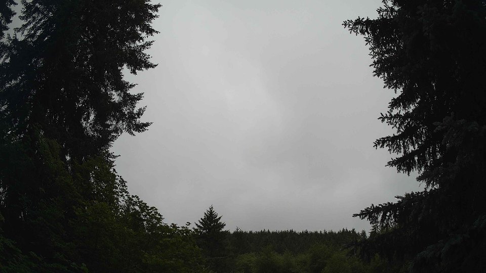 Pacific Northwest skyline timelapse frame from Jun 25th, 2026 at 8:45 AM