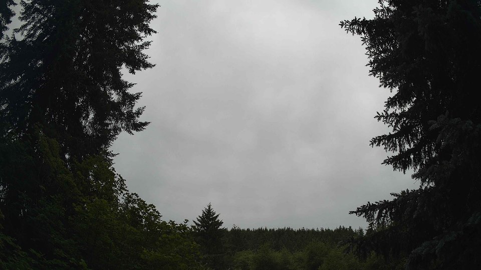 Pacific Northwest skyline timelapse frame from Jun 25th, 2026 at 1:00 PM