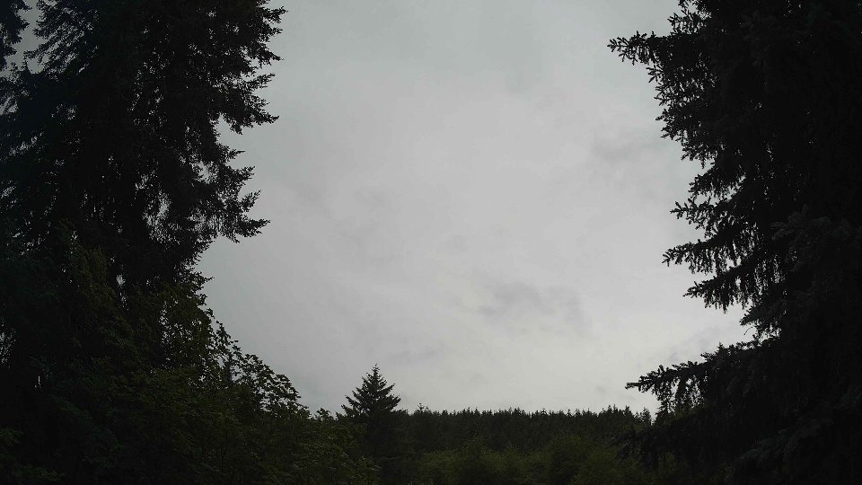 Pacific Northwest skyline timelapse frame from Jun 25th, 2026 at 5:00 PM