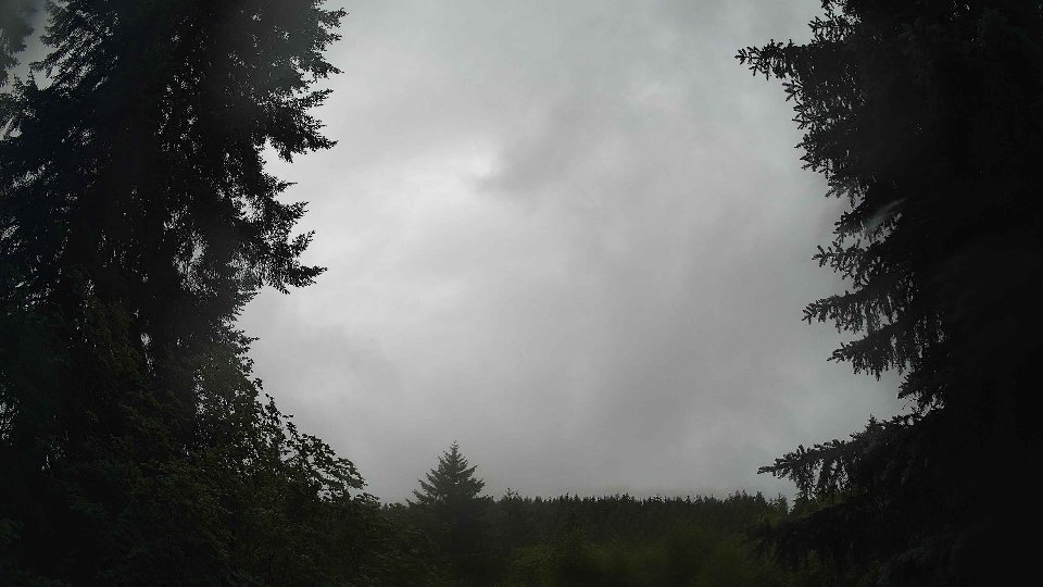 Pacific Northwest skyline timelapse frame from Jun 25th, 2026 at 6:00 PM