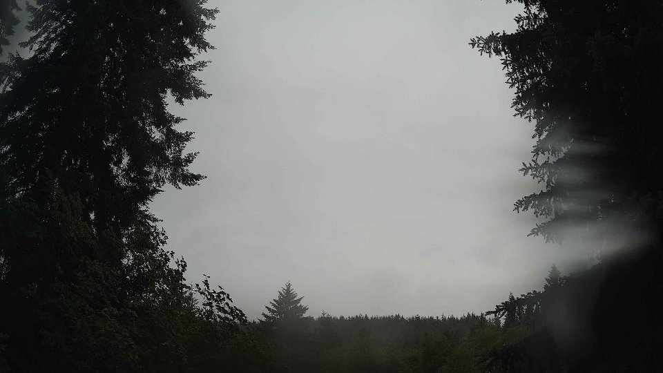 Pacific Northwest skyline timelapse frame from Jun 25th, 2026 at 8:00 PM