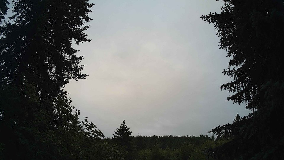 Pacific Northwest skyline timelapse frame from Jun 26th, 2026 at 6:00 AM