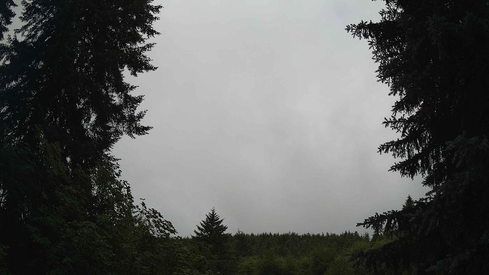 Pacific Northwest skyline timelapse frame from Jun 26th, 2026 at 8:00 AM
