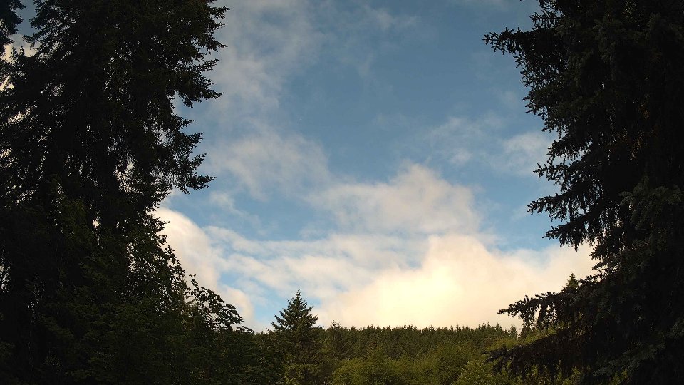 Pacific Northwest skyline timelapse frame from Jun 26th, 2026 at 9:15 AM
