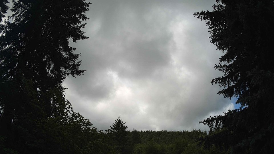Pacific Northwest skyline timelapse frame from Jun 26th, 2026 at 10:45 AM