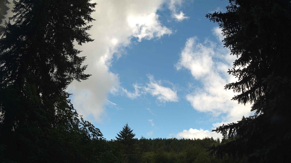 Pacific Northwest skyline timelapse frame from Jun 26th, 2026 at 11:15 AM