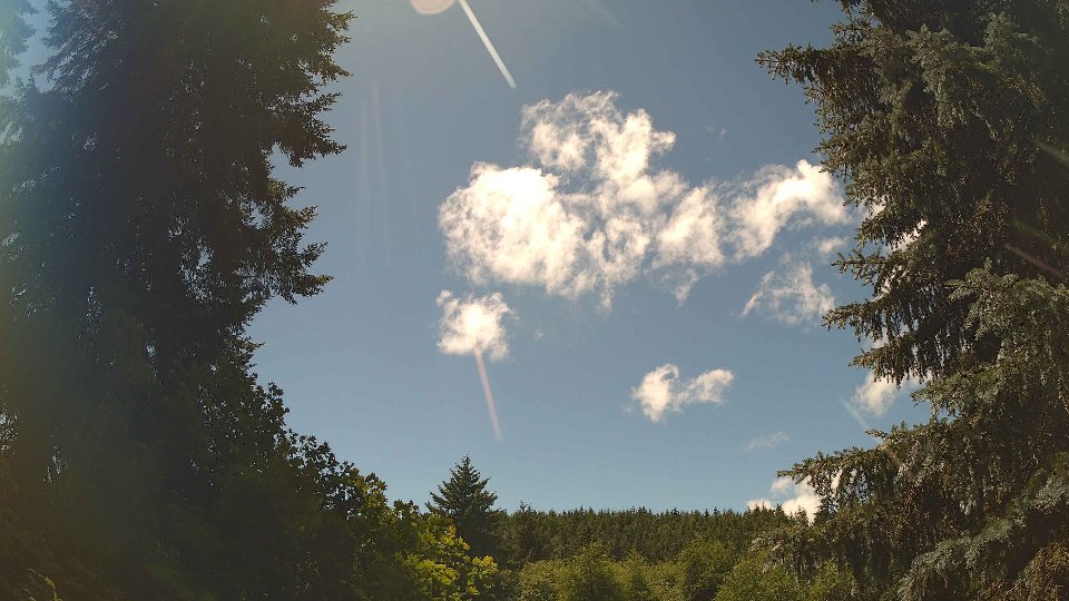 Pacific Northwest skyline timelapse frame from Jun 26th, 2026 at 1:15 PM