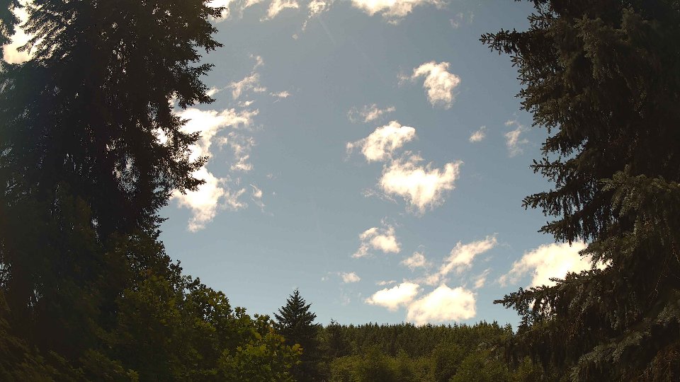 Pacific Northwest skyline timelapse frame from Jun 26th, 2026 at 1:30 PM