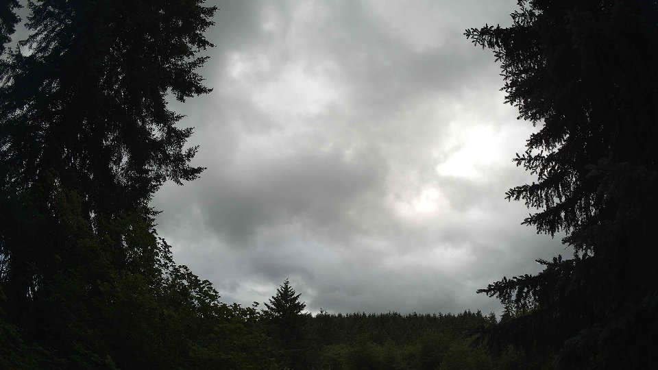 Pacific Northwest skyline timelapse frame from Jun 26th, 2026 at 5:45 PM