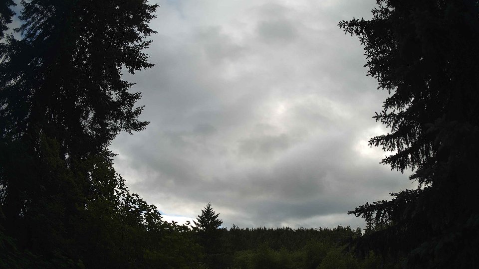 Pacific Northwest skyline timelapse frame from Jun 26th, 2026 at 6:45 PM
