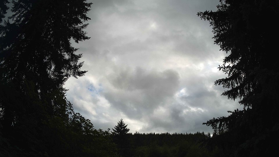 Pacific Northwest skyline timelapse frame from Jun 26th, 2026 at 7:00 PM