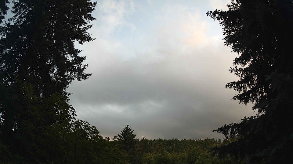 Pacific Northwest skyline timelapse frame from Jun 26th, 2026 at 8:00 PM