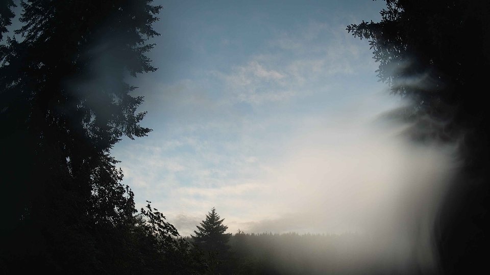 Pacific Northwest skyline timelapse frame from Jun 27th, 2026 at 6:00 AM