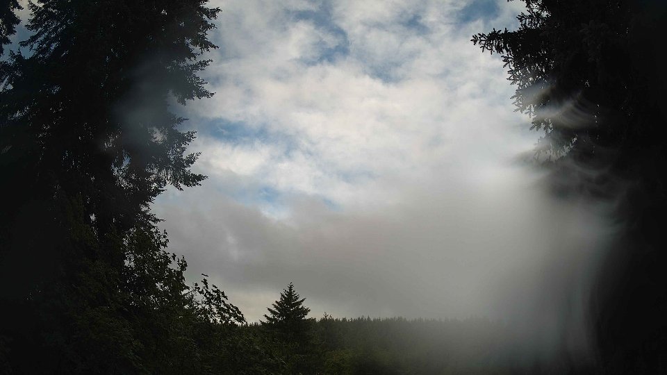Pacific Northwest skyline timelapse frame from Jun 27th, 2026 at 6:45 AM