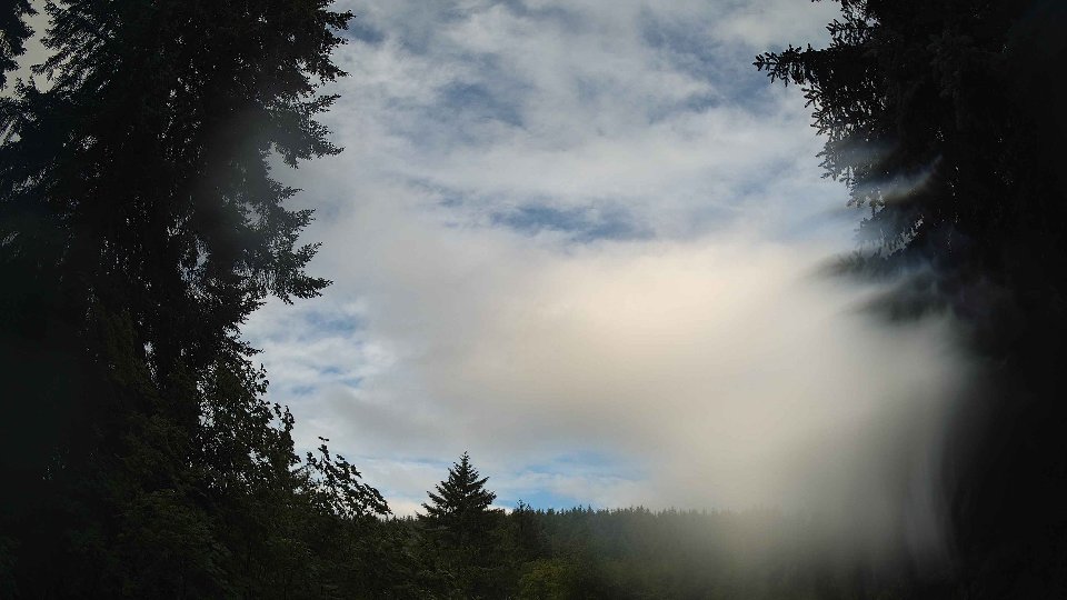 Pacific Northwest skyline timelapse frame from Jun 27th, 2026 at 7:15 AM