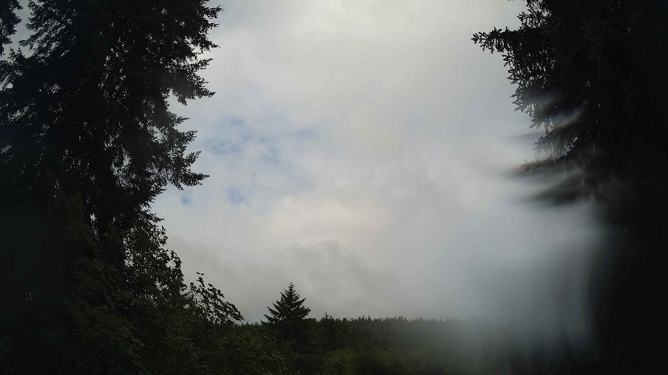 Pacific Northwest skyline timelapse frame from Jun 27th, 2026 at 7:30 AM