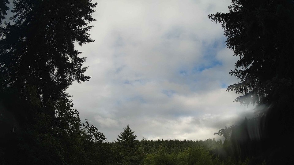 Pacific Northwest skyline timelapse frame from Jun 27th, 2026 at 8:15 AM