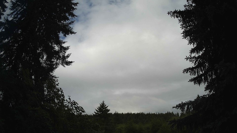 Pacific Northwest skyline timelapse frame from Jun 27th, 2026 at 8:30 AM