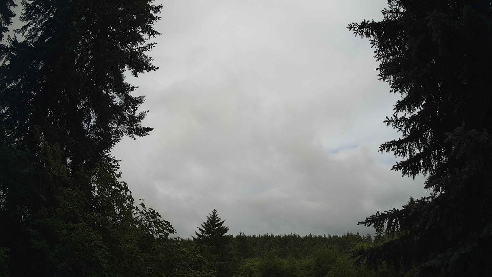 Pacific Northwest skyline timelapse frame from Jun 27th, 2026 at 8:45 AM