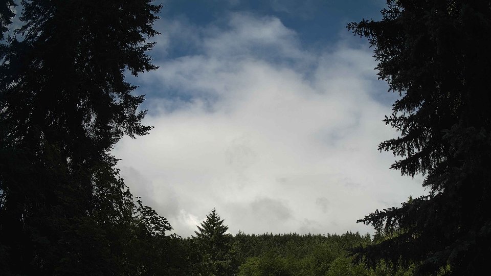 Pacific Northwest skyline timelapse frame from Jun 27th, 2026 at 9:15 AM