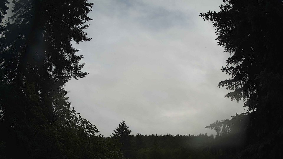 Pacific Northwest skyline timelapse frame from Jun 27th, 2026 at 9:45 AM