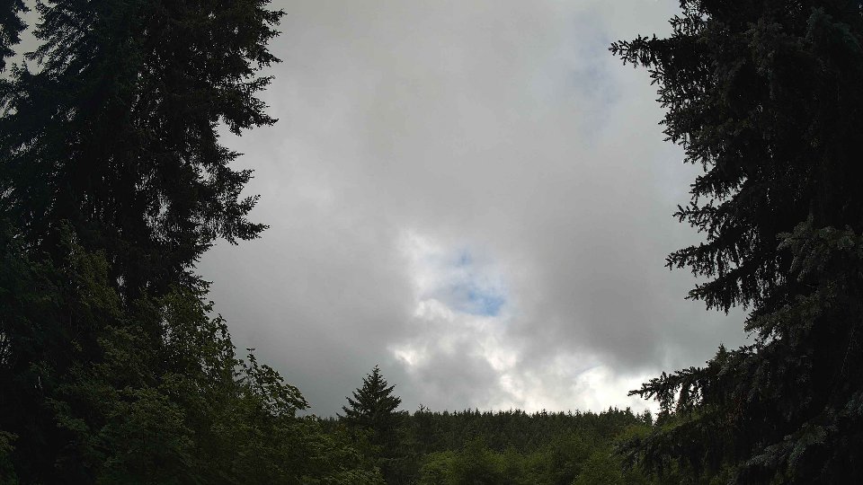 Pacific Northwest skyline timelapse frame from Jun 27th, 2026 at 10:45 AM