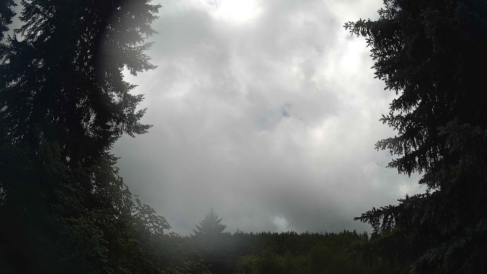 Pacific Northwest skyline timelapse frame from Jun 27th, 2026 at 1:15 PM