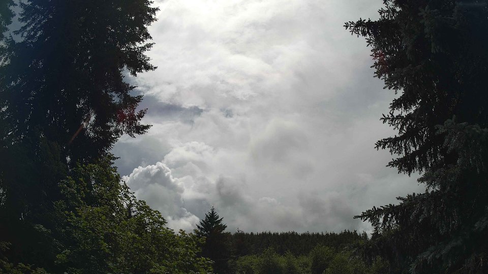 Pacific Northwest skyline timelapse frame from Jun 27th, 2026 at 2:15 PM