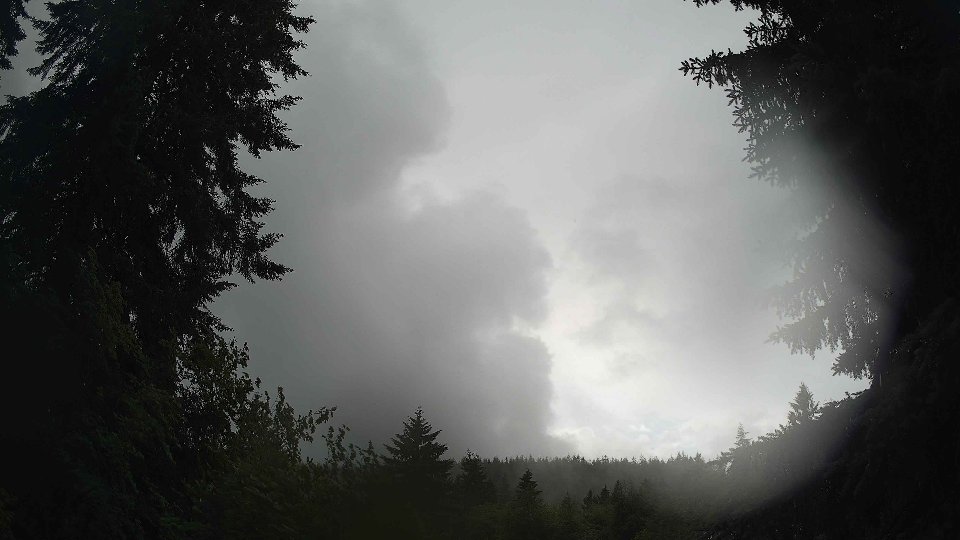 Pacific Northwest skyline timelapse frame from Jun 27th, 2026 at 4:00 PM