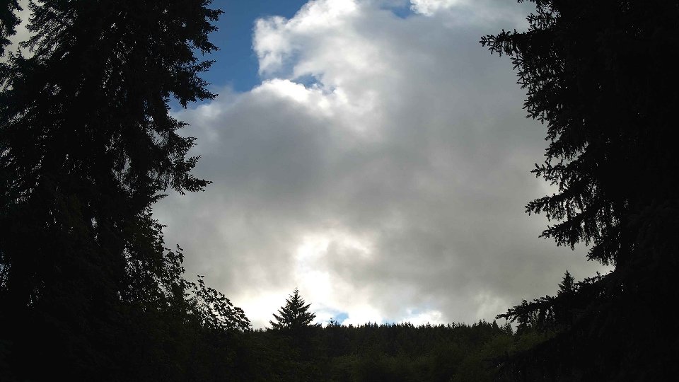 Pacific Northwest skyline timelapse frame from Jun 27th, 2026 at 5:45 PM