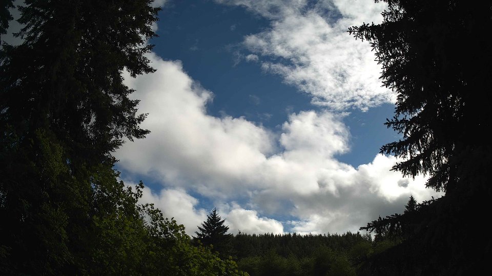 Pacific Northwest skyline timelapse frame from Jun 27th, 2026 at 6:00 PM
