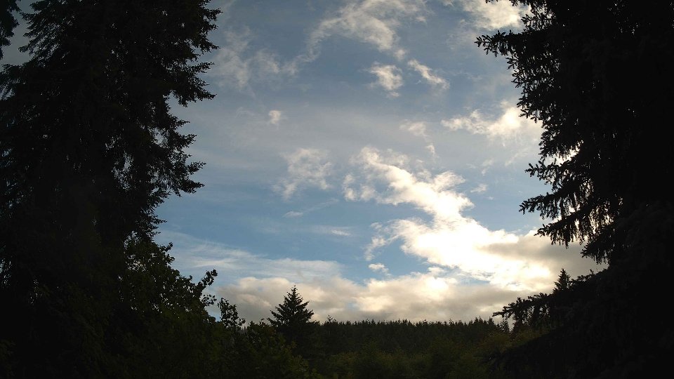 Pacific Northwest skyline timelapse frame from Jun 27th, 2026 at 7:15 PM