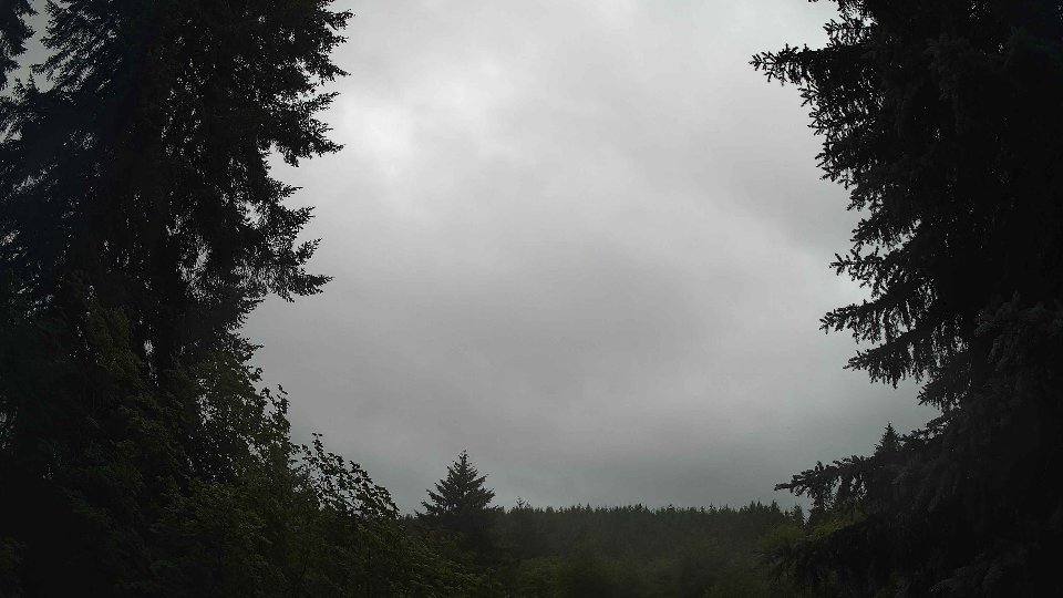 Pacific Northwest skyline timelapse frame from Jun 27th, 2026 at 8:45 PM