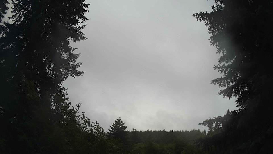 Pacific Northwest skyline timelapse frame from Jun 28th, 2026 at 8:00 AM