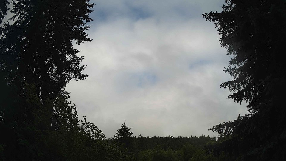 Pacific Northwest skyline timelapse frame from Jun 28th, 2026 at 8:15 AM