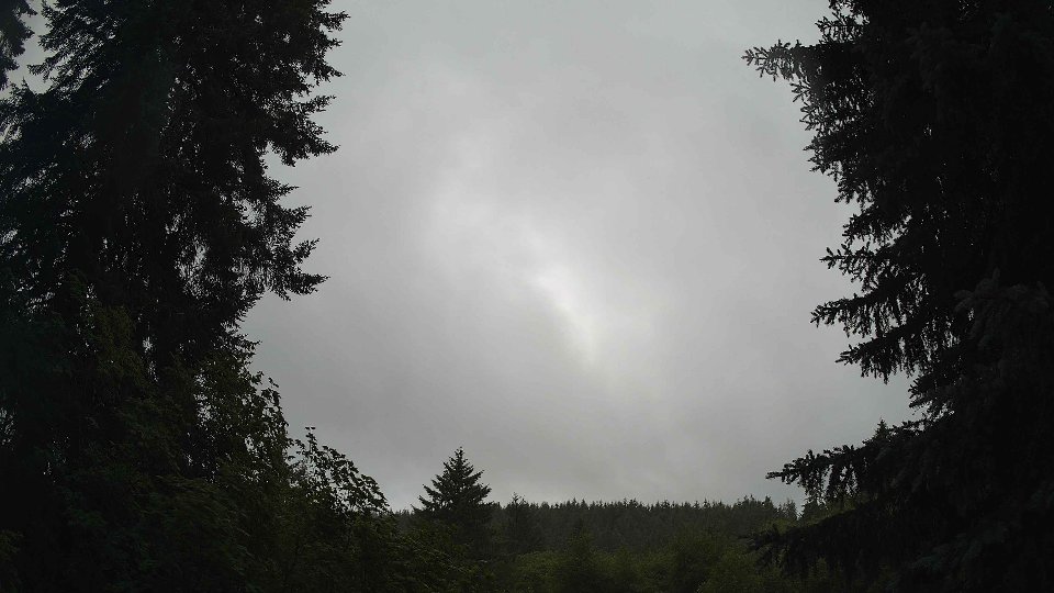 Pacific Northwest skyline timelapse frame from Jun 28th, 2026 at 8:30 AM