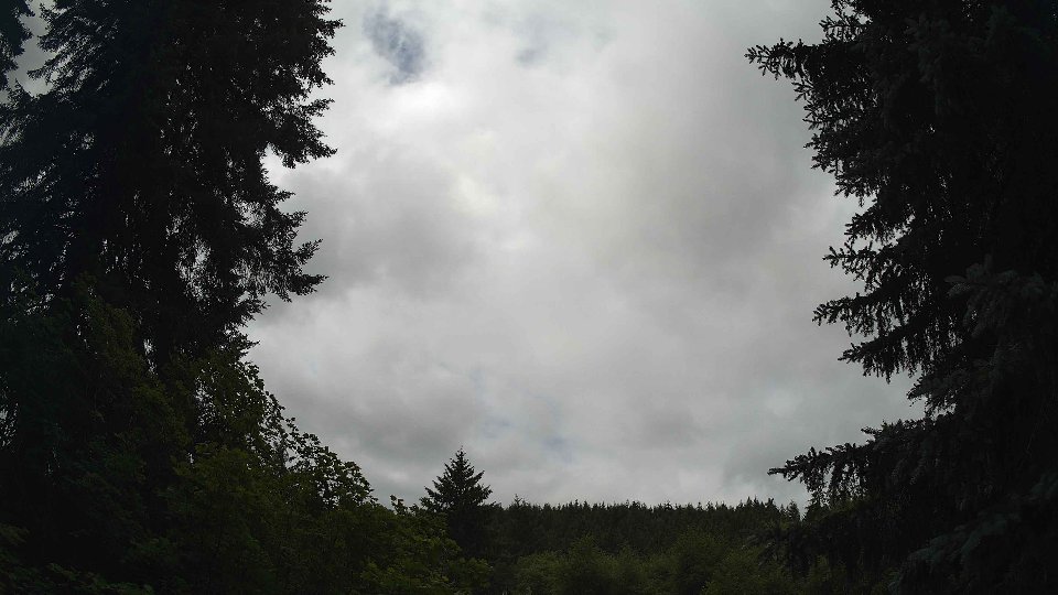 Pacific Northwest skyline timelapse frame from Jun 28th, 2026 at 12:15 PM