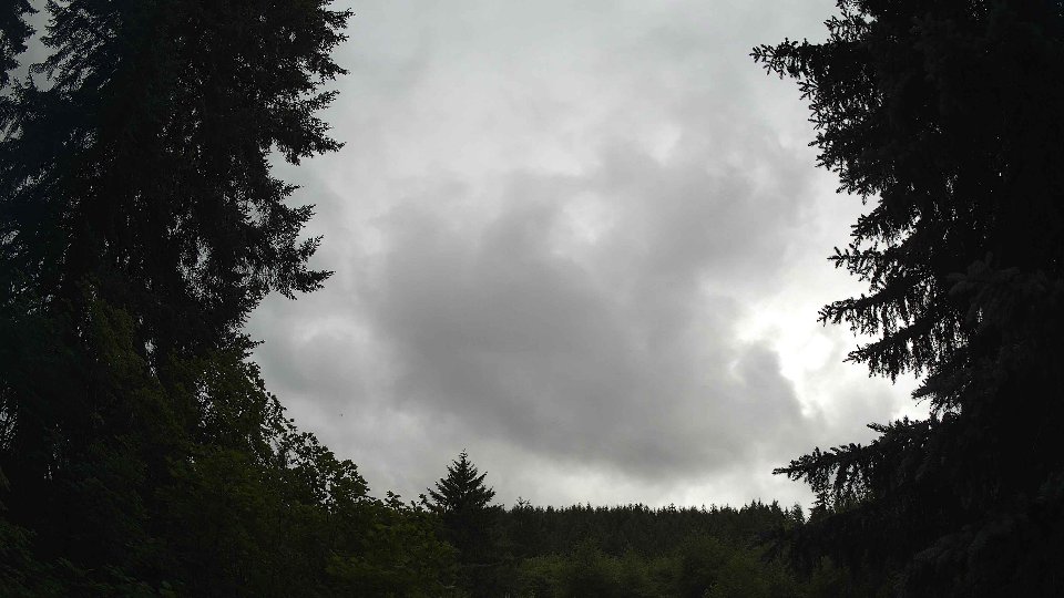 Pacific Northwest skyline timelapse frame from Jun 28th, 2026 at 4:45 PM