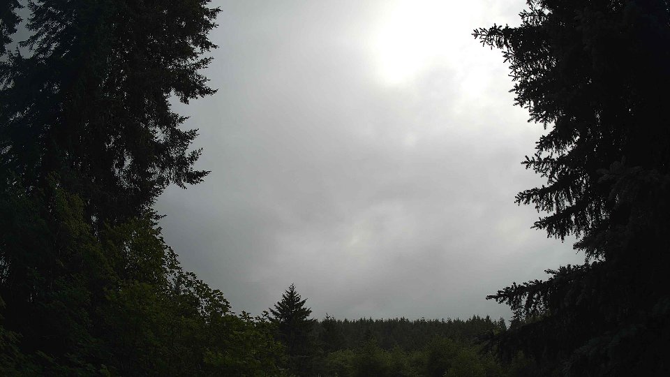 Pacific Northwest skyline timelapse frame from Jun 28th, 2026 at 5:45 PM