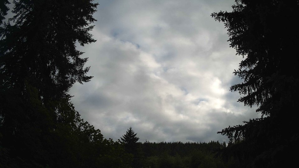 Pacific Northwest skyline timelapse frame from Jun 28th, 2026 at 6:45 PM