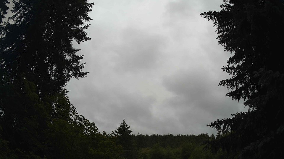 Pacific Northwest skyline timelapse frame from Jun 28th, 2026 at 8:20 PM