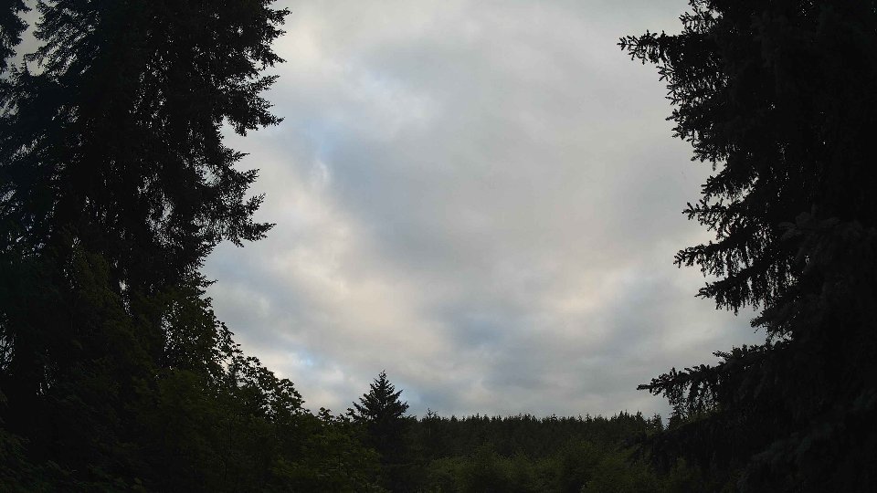 Pacific Northwest skyline timelapse frame from Jun 30th, 2026 at 7:45 PM