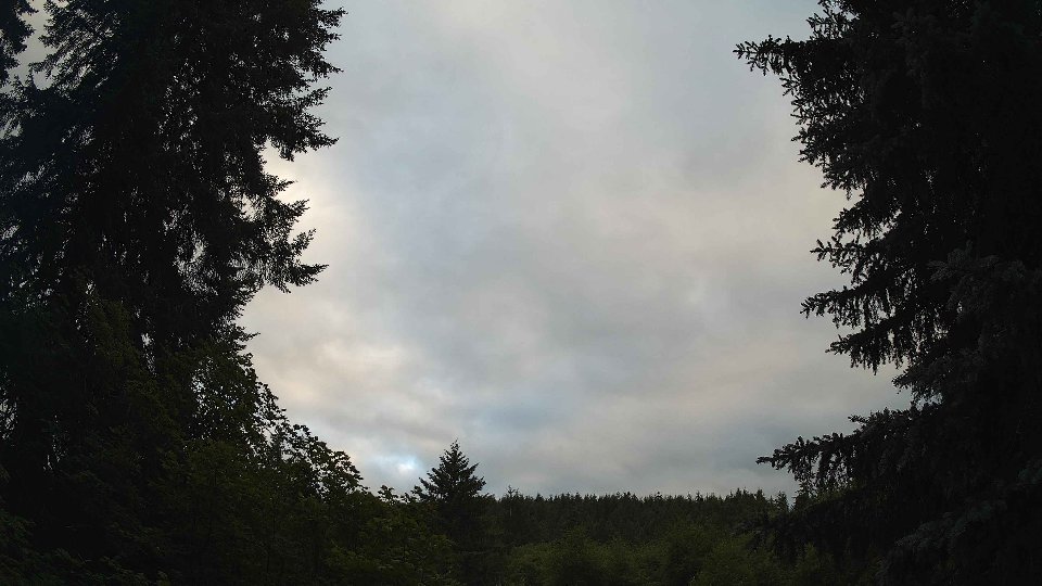 Pacific Northwest skyline timelapse frame from Jun 30th, 2026 at 8:00 PM
