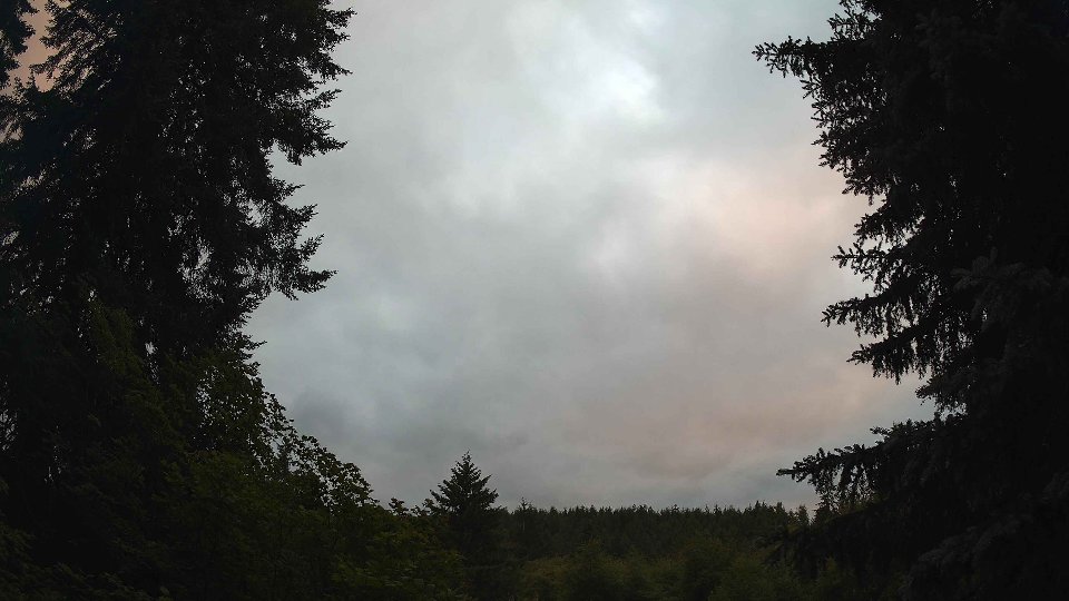 Pacific Northwest skyline timelapse frame from Jun 30th, 2026 at 8:45 PM